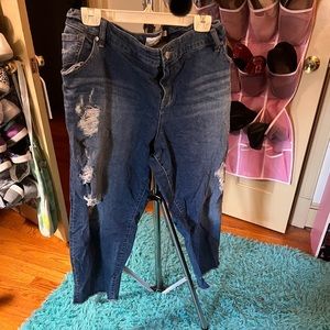 Torrid Distressed Boyfriend Jeans